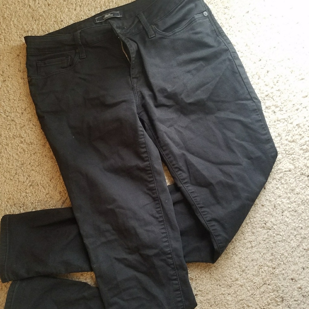 Mavi black skinny bottoms